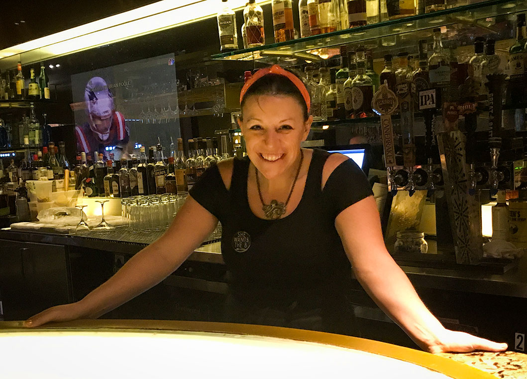Bar Chef Laura Bellucci at SoBou restaurant in New Orleans