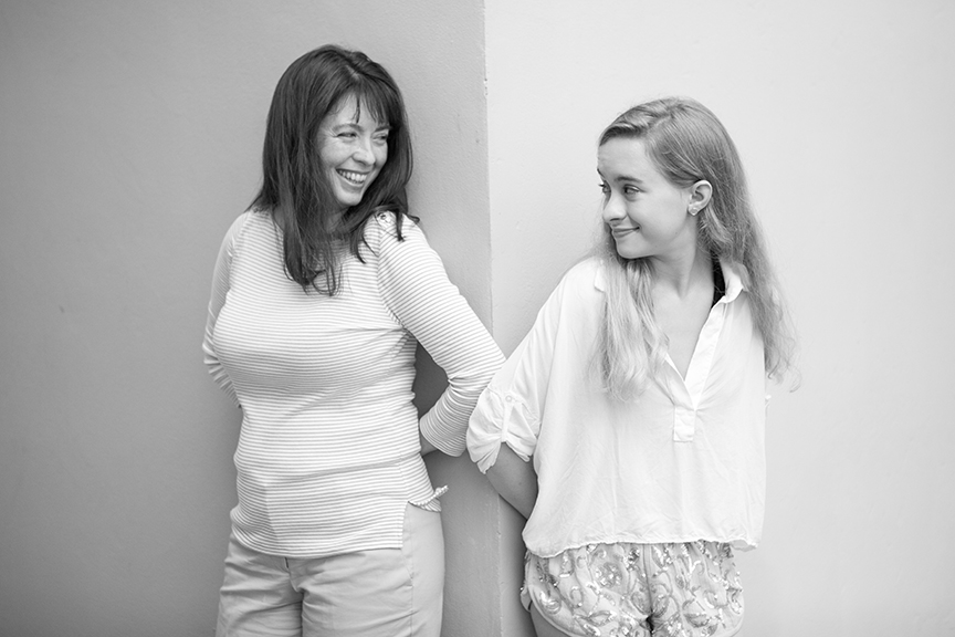 Ann Fisher and her daughter Catherine