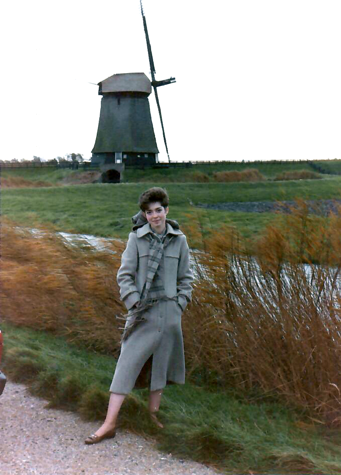 Ann Fisher, in the Netherlands, 1985
