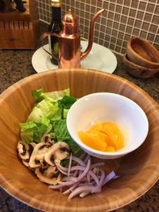 Mushroom and Orange Salad