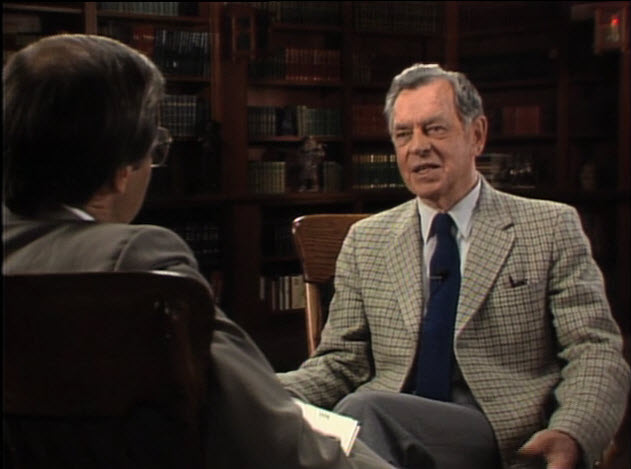 Bill Moyers interviews Joseph Campbell for THe Power of Myth series on PBS.