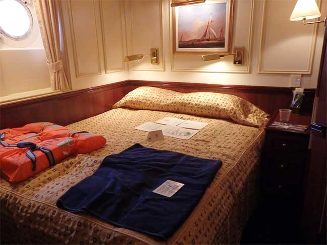 Category 3 cabin on Royal Clipper