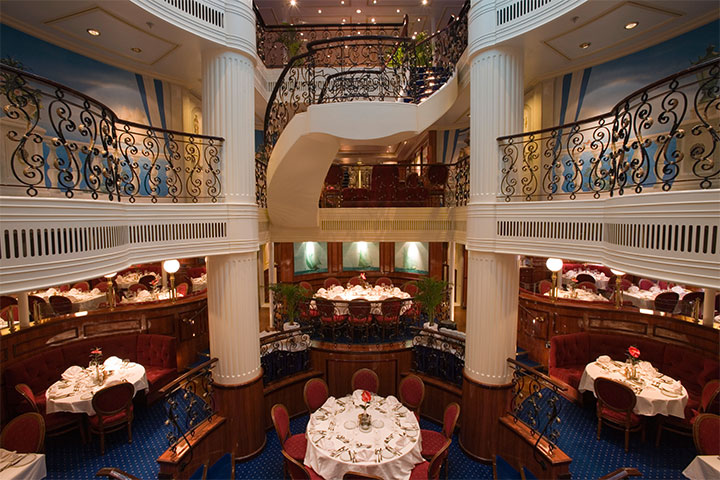 Dining Room of the Royal Clipper