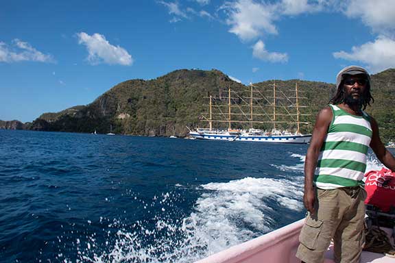 Water Taxi from Soufriere