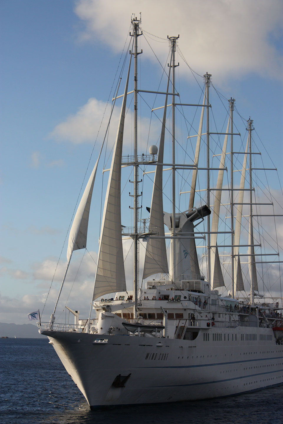 Windstar WindSurf sailing ship