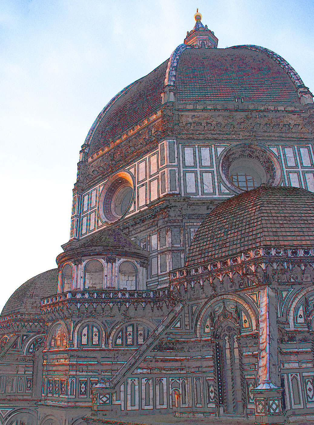 Duomo in Florence to inspire books about Italy.