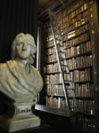 Bust of John Locke in the Long Room of the Old Library, Trinity College, Dublin