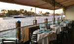 Waterside tables in Ft Lauderdale