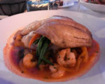 Pan Roasted Yellow Tail Snapper at the Blue Moon Seafood Co.
