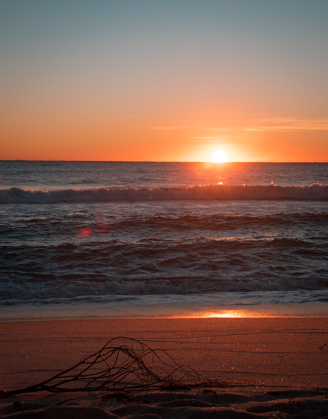 Ft. Lauderdale Getaways: Sunrise on Ft. Lauderdale Beach. Photograph, Ann Fisher.