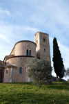 Exterior - the apse of St. Antimo.