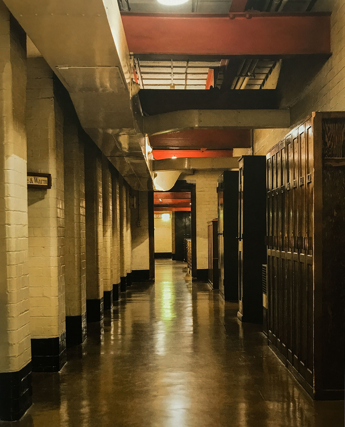 Main Corridor in the War Rooms in London
