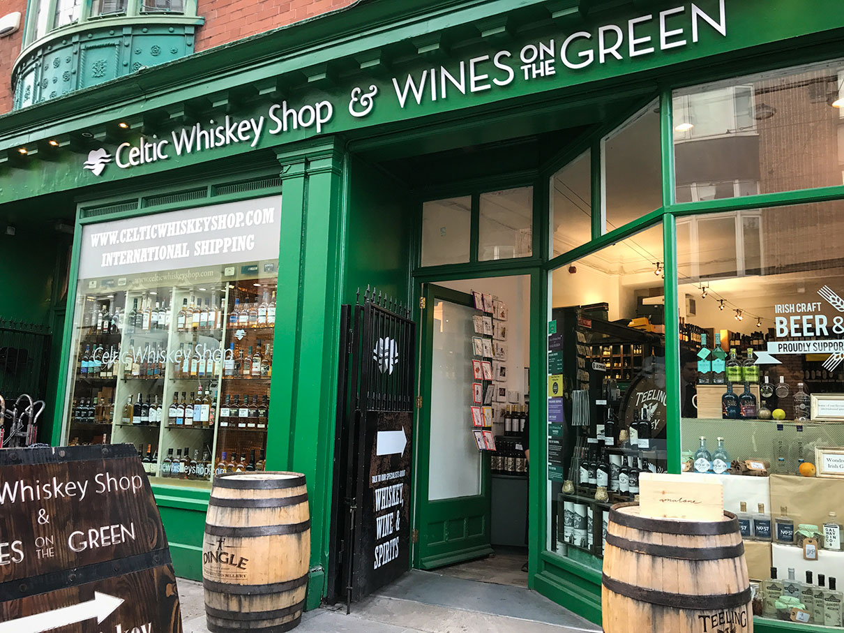 Celtic Whiskey Shop, Dublin.