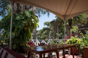 Pillars restaurant Antigua