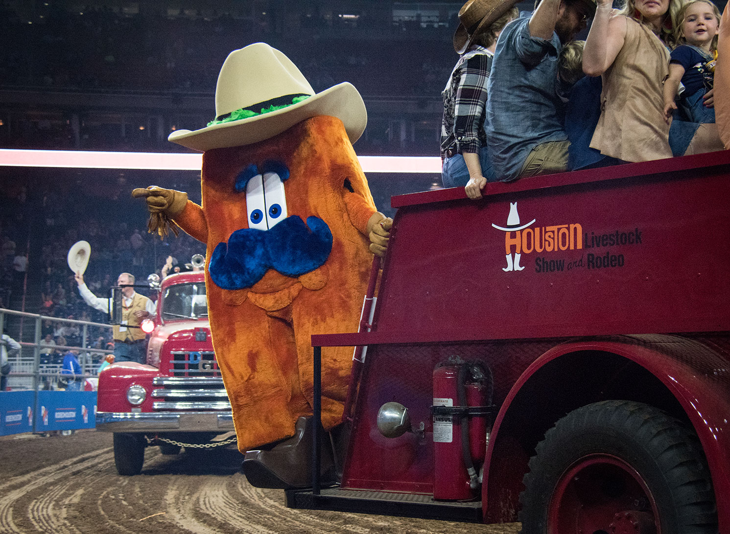 Houston Livestock Show and Rodeo Mascot "Howdy"