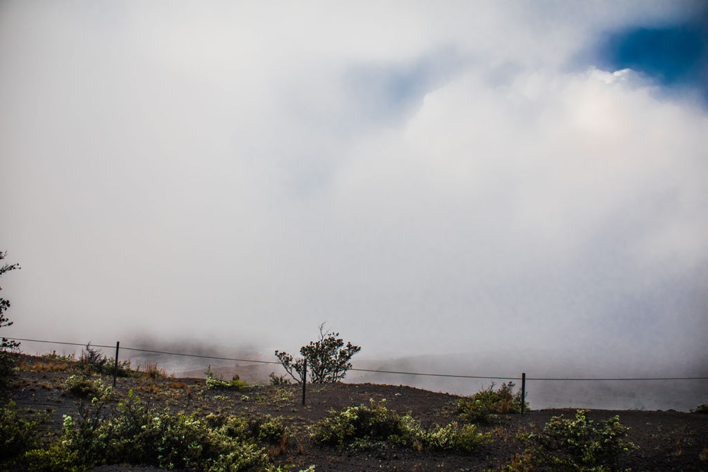 Cloud around Kilauea begins to clear