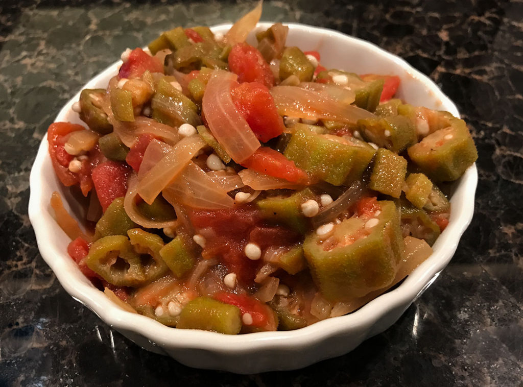 Southern Okra and Tomatoes