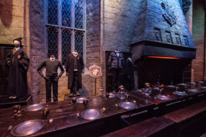 Set of the Great Hall the Making of Harry Potter