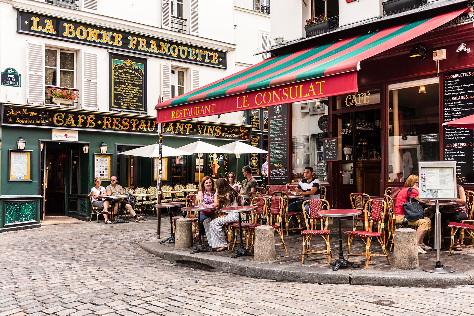 Le Consulat on the Montmartre.