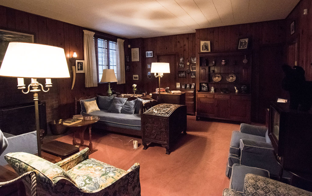 Eleanor Roosevelt's study at Val-Kill Cottage