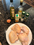 Chicken with vinegar sauce ingredients