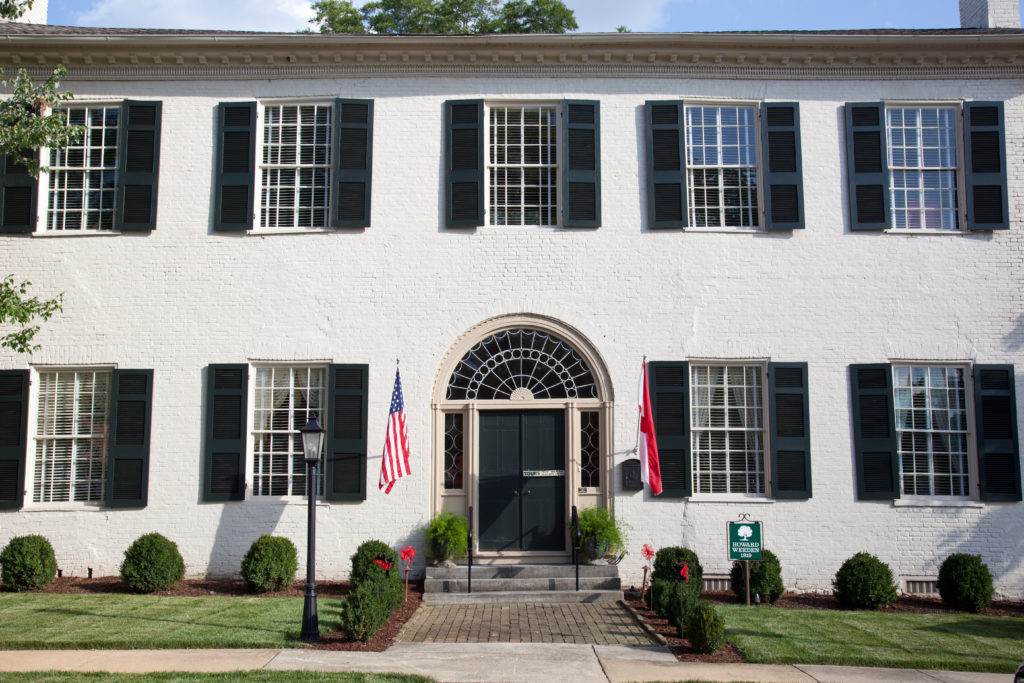 The Weeden House, built in 1819. Huntsville, Alabama.