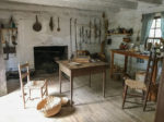 Kitchen of the Chandler cabin Burritt on the Mountain Huntsville Alabama