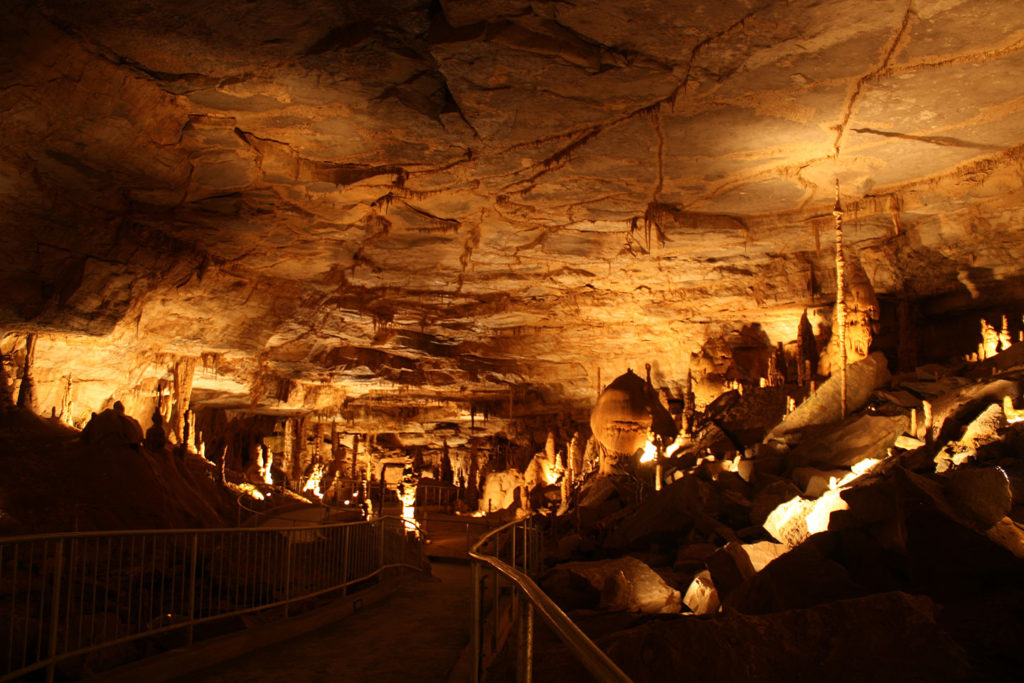 interior Cathedral Caverns Alabama