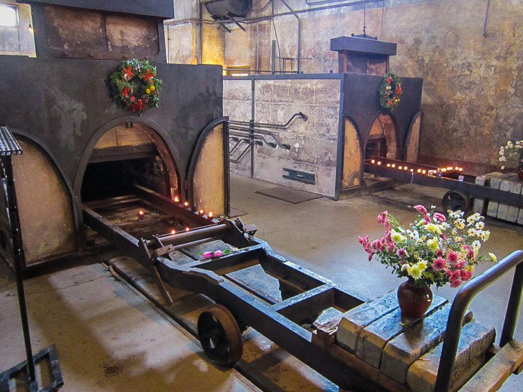 The Crematorium at Terezin near Prague